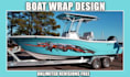 design stunning boat wrap design in 24 hours