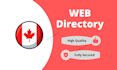 build canadian local seo directory links