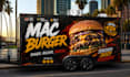 design eye catching food truck wrap for your car, van, vehicle, truck wrap