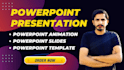 do ms powerpoint presentation, template and slides animation