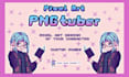 draw pixel art pngtuber of your twitch channel