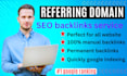 create top quality referring domain backlinks