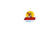 make aqua ducks plumbing branding logo