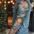 create a beautiful tattoo sleeve art