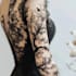 draw a attractive tattoo sleeve art