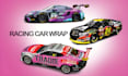 design livery, racing car wrap, custom racing car wrap,itasha car wrap, car wrap