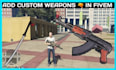 make custom fivem clothes, car, guns, qbcore, shoes, pantes, fivem trailer
