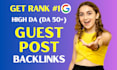 do quality guest post service with dofollow SEO backlinks