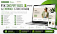 fix shopify bugs and enhance shopify design