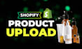 upload or add products to your shopify store