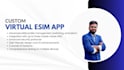 develop esim mobile app, esim website, automated esim app, temp number app