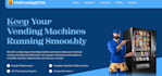 build vending machine website and atm website with online booking
