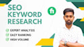 do seo keyword research and competitor analysis