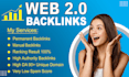 build web 2 0 backlinks
