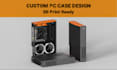 design a custom 3d printed PC case