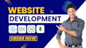 develop a responsive mern stack website with authentication