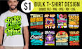 create high quality bulk t shirt designs for your brand