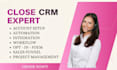 setup close crm automation integration pipedrive hubspot zoho crm zapier