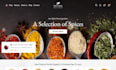 design spice shopify herb sauce store seasoning food recipe website spice store
