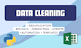 organize, clean and automate your data with python and excel