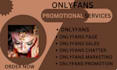 do onlyfans promotion to boost your page ranking and subscribers