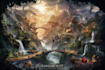 create fantasy landscape concept art