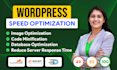 optimize wordpress website speed optimization, improve page speed