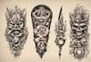 create awesome old school tattoo style design