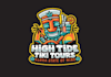 design unique tiki boat tour logo