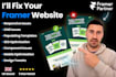 fix your framer landing page or website template