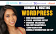 resolve dns issues, migrate domains, set up business email, and manage hosting