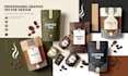 do premium pouch design, tea, and food bag label design