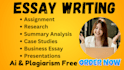 do urgent essay writing as an essay writer