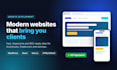 develop a modern responsive website with wordpress react or nextjs
