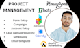 setup dubsado, honeybook, acuity scheduling automation
