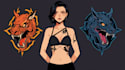 create old school or traditional tattoo design