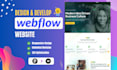 develop or design webflow website, convert figma to webflow