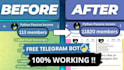 telegram promotion to get real and active user teelegram subscribers telegram ad