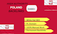 create poland link building with high da pl SEO backlinks