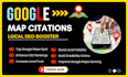 create 16000 google map citations for gmb ranking