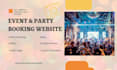 do party rental website photobooth event ticket website