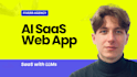 build an ai saas web application ai app