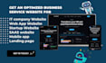 build ai saas website ai mobile app tech startup website