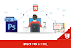 provide PSD to html with responsive and pixel perfect design