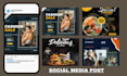 creative social media posts, banners, ads and posters design