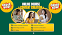 create masterclass online course creation, training manual course curriculum ppt