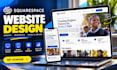 build or redesign a professional squarespace website