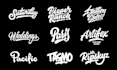 design a modern hand drawn and typography logo design