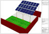 do solar structure 3d model solar panel permit layout plan