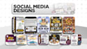 social media marketing posts designs